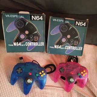 controle Nintendo 64 transparente compatível