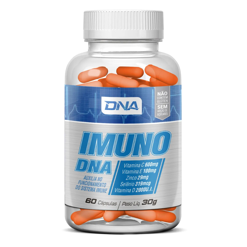 Imuno 60 Cápsulas - Dna Suplementos | Shopee Brasil