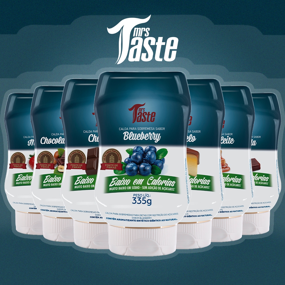 Calda para Sobremesa (Todos os Sabores) Mrs Taste