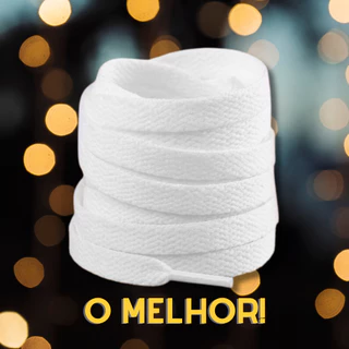 Kit Cadarço de Tenis 1,40m Achatado Atacador Chato Para Tênis Sapatos Calçados Premium