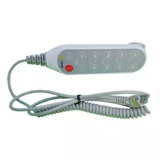 Controle Para Cadeira E Cama Hospitalar 12 Botões Rj45 10pinos