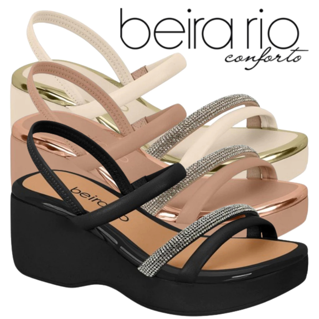 Sandália Beira Beira Rio Conforto 2019 Sandalias Rasteiras Beira