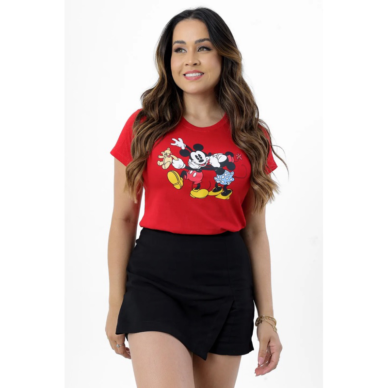 Blusas femininas t-shirts personagens