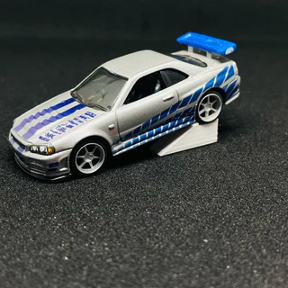Rampa exposição para miniaturas de carrinhos/Miniaturas 1:64/Expositor