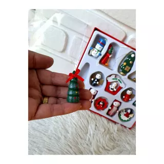 Pendentes decoração Natal em Madeira
