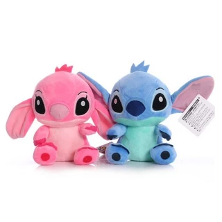 kit Casal Lilo E Stitch E Angel Namorados Disney Pelúcia 20cm - Pronta entrega - Melhor preço e qualidade