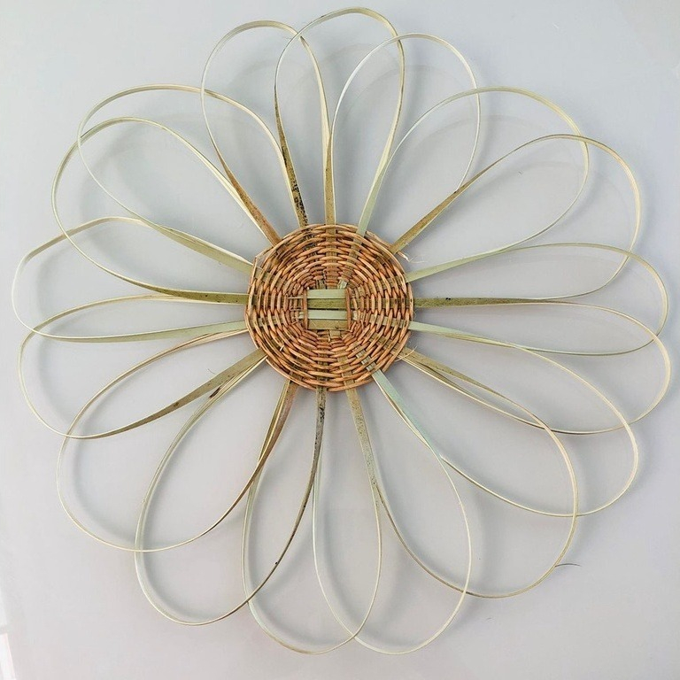 2 Flor De Taquara Decoração Elegante Coisas Diferentes Para Casa Natal