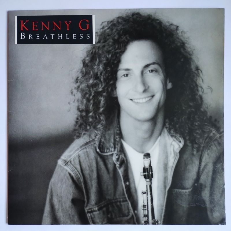 Lp Kenny G Breathless Com Encarte Vinil Impecável