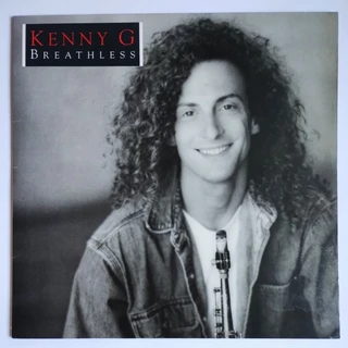 Lp Kenny G Breathless Com Encarte Vinil Impecável