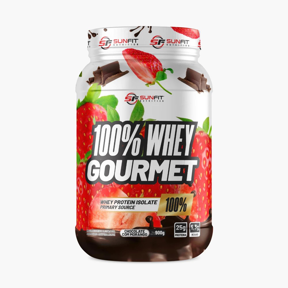 Whey 100% Iso Low Carb Pote 900g - SUNFIT