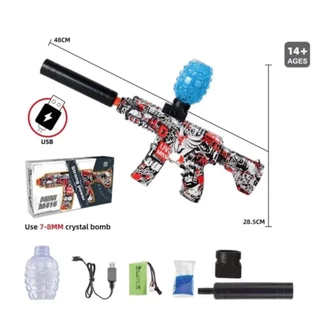 Arma De Gel Metralhadora Ak47 Arminha Bolinha De Gel Orbeez Arma Metralhadora Bolinha De Gel Automatica Elétrica M416