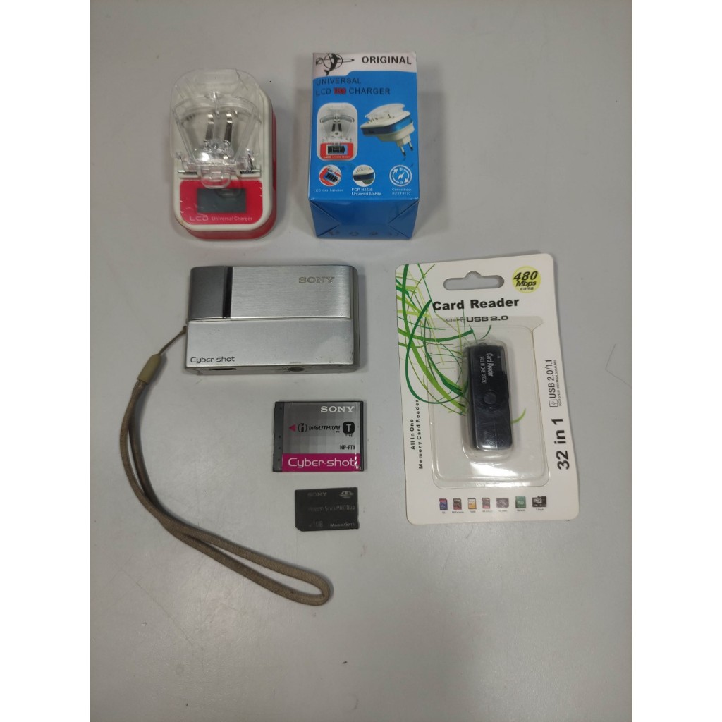 Câmera Digital Sony Cybershot Dsct10 7mp Funciona A4l (Usado Shopee