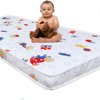 Colchão Para Berço Impermeável 70x130x10cm Espuma D18 Moreira