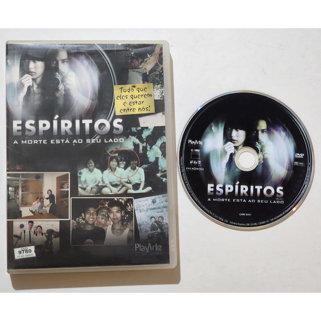 DVD ESPÍRITOS A MORTE ESTA AO SEU LADO ORIGINAL