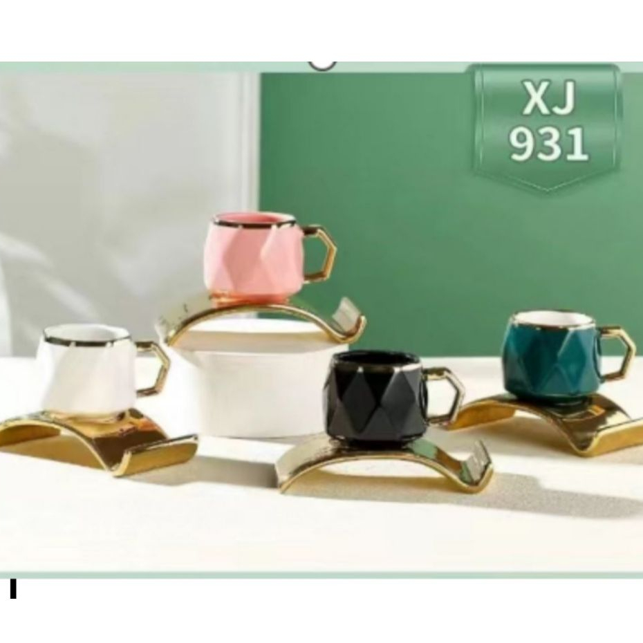 Jogo Xicaras De Porcelana Cafe Expresso 90ml - 12 Peças