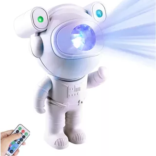 ASTRONAUTA PROJETOR DE LUZ GALAXIA COM REPRODUTOR DE MUSICAS - MBTECH