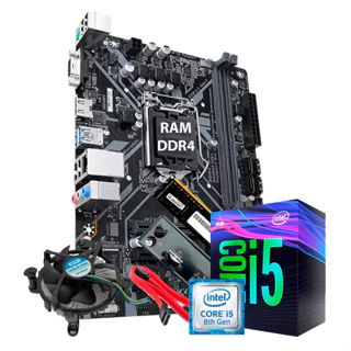 Kit Upgrade Intel Core I5 8°geração Ddr4 16gb Placa Mãe H310