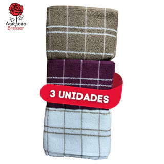 Kit com 3 Panos de Copa Teka Chef Premium 45cm X 70cm - Variados