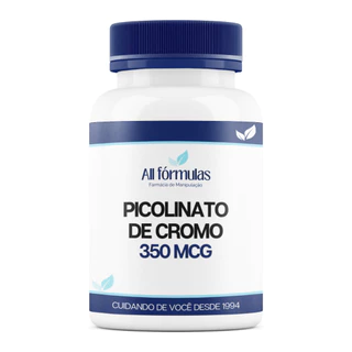 Picolinato de Cromo 350mcg - 60, 120, 180 Cápsulas em Oferta na Shopee