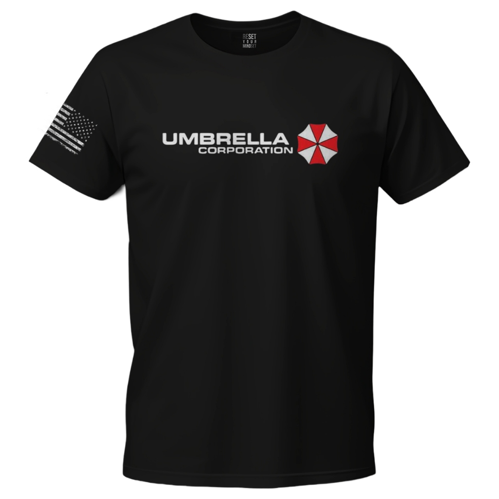 Camiseta Reset Masculino UMBRELLA 100% Algodão Premium