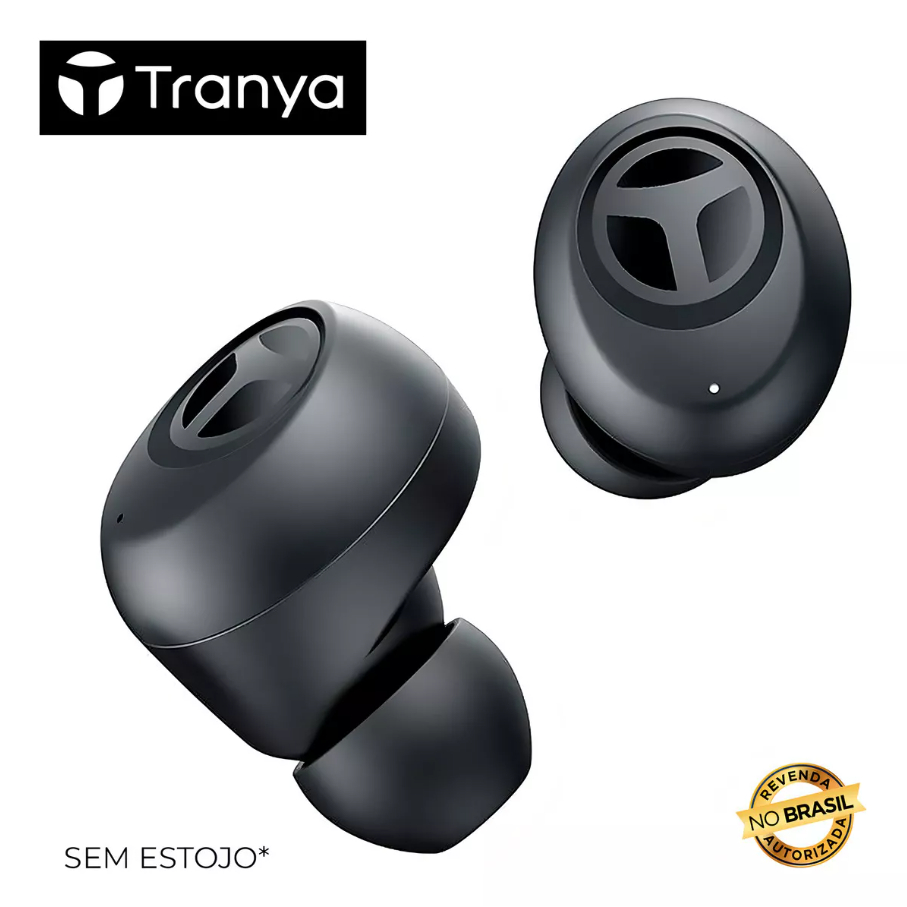 Tranya Fone De Ouvido T10 Pro Sem Fio Bluetooth Cor Preto Shopee Brasil