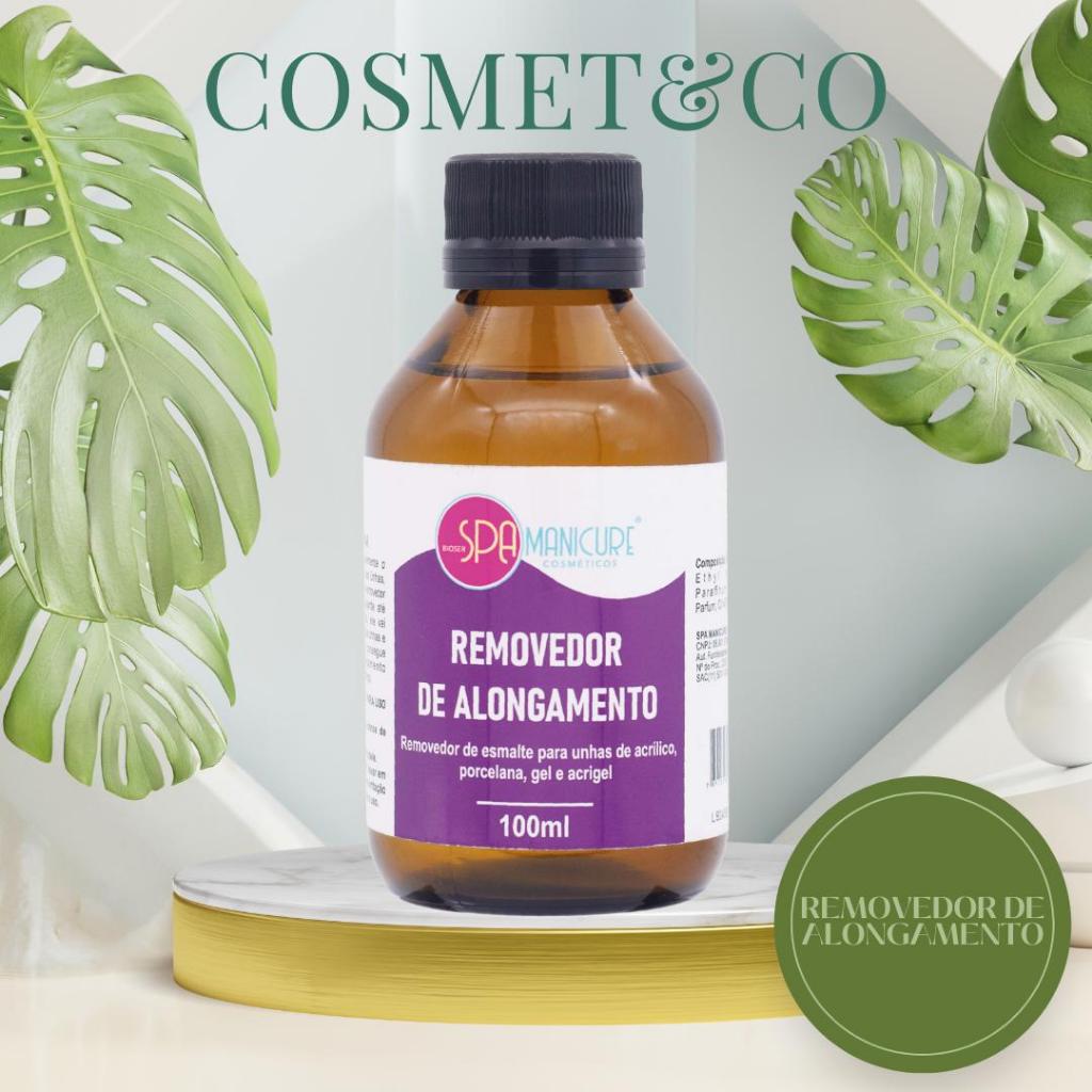 Removedor de Alongamento em Gel Unhas de Acrílico Porcelana 100ml ...