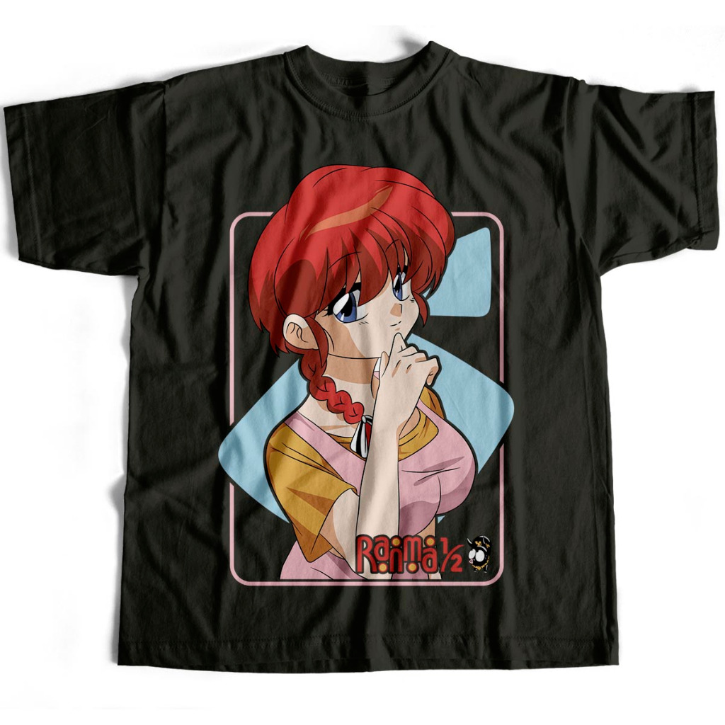 Camiseta Básica Ranma Saotome Ranma 1/2 | Shopee Brasil