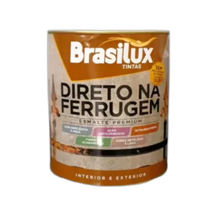 Tinta Esmalte para Ferrugem 900ML Cores Brasilux® Envio Imediato