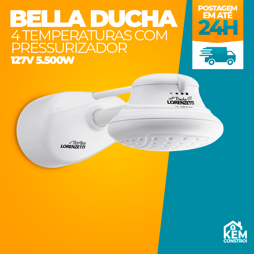 Lorenzetti Chuveiro com Pressurizador na Black Friday 2025 | BuscaProdutos