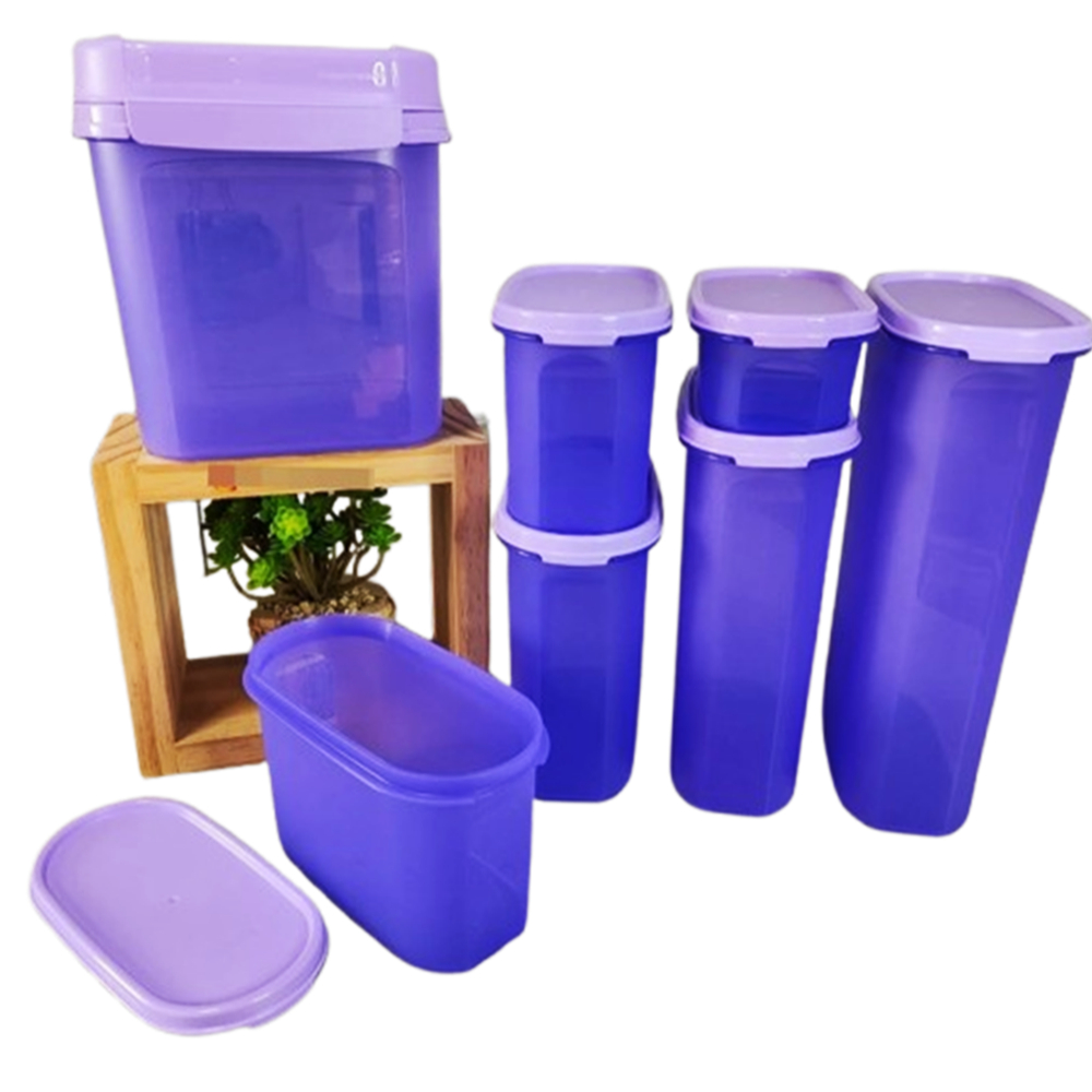 Tupperware Pda Modulares 7 Pçs Lilás | Shopee Brasil