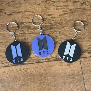 Chaveiro BTS Redondo em impressão 3D