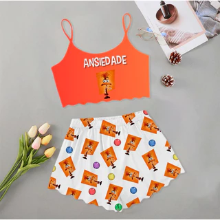 Pijamas customizados pijamas ondinha natal dorama baby doll roupa de dormir
