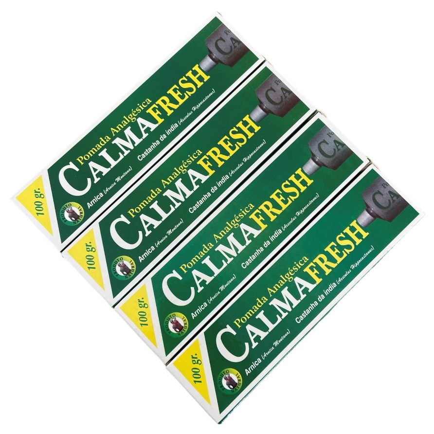 Kit 10 Pomadas Calmafresh Original | Shopee Brasil