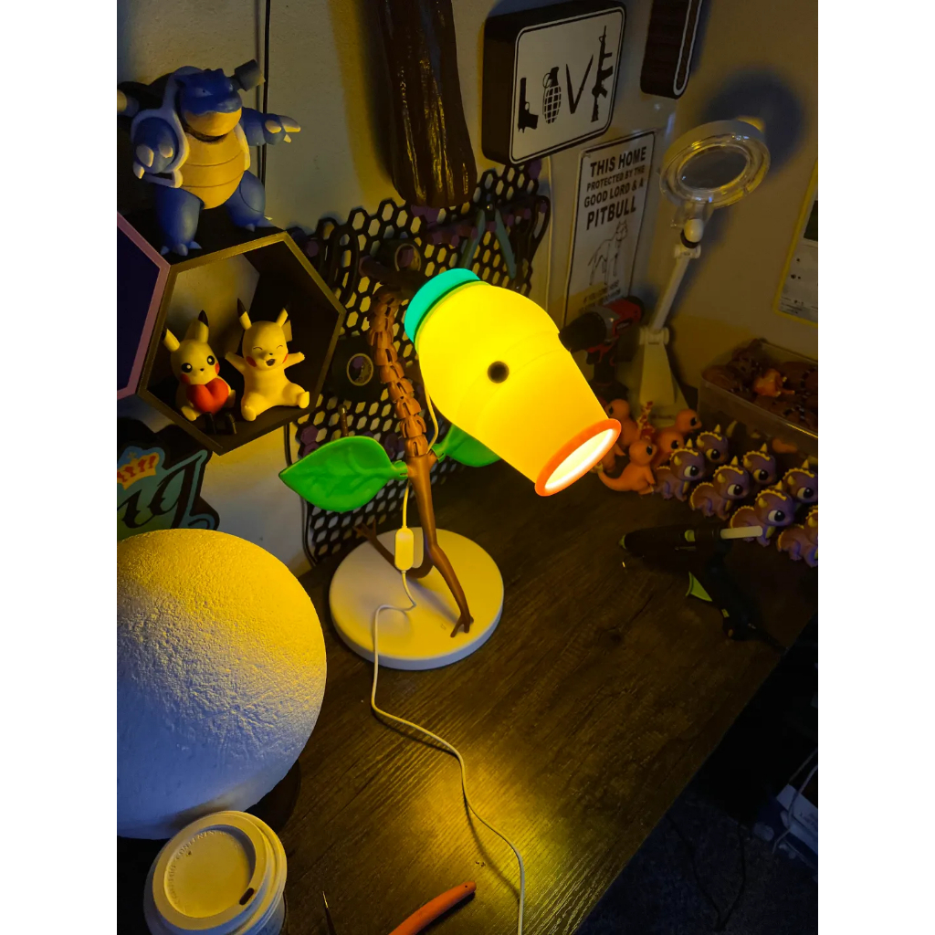 Abajur Luminaria Bellsprout Pokemon