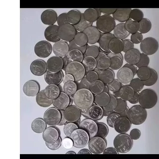lote com 40 moedas antigas