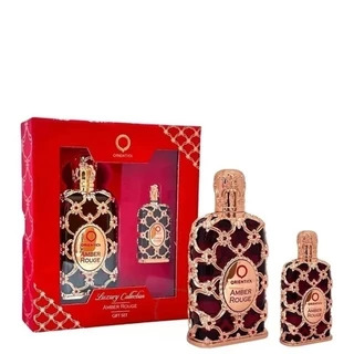 Kit Orientica Perfume Árabe Amber Rouge 30Ml + 7,5Ml - Original