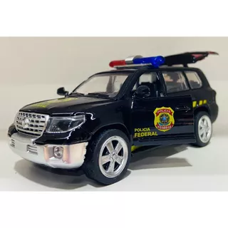 Miniatura de Carro Viatura da Polícia Federal na escala 1:36