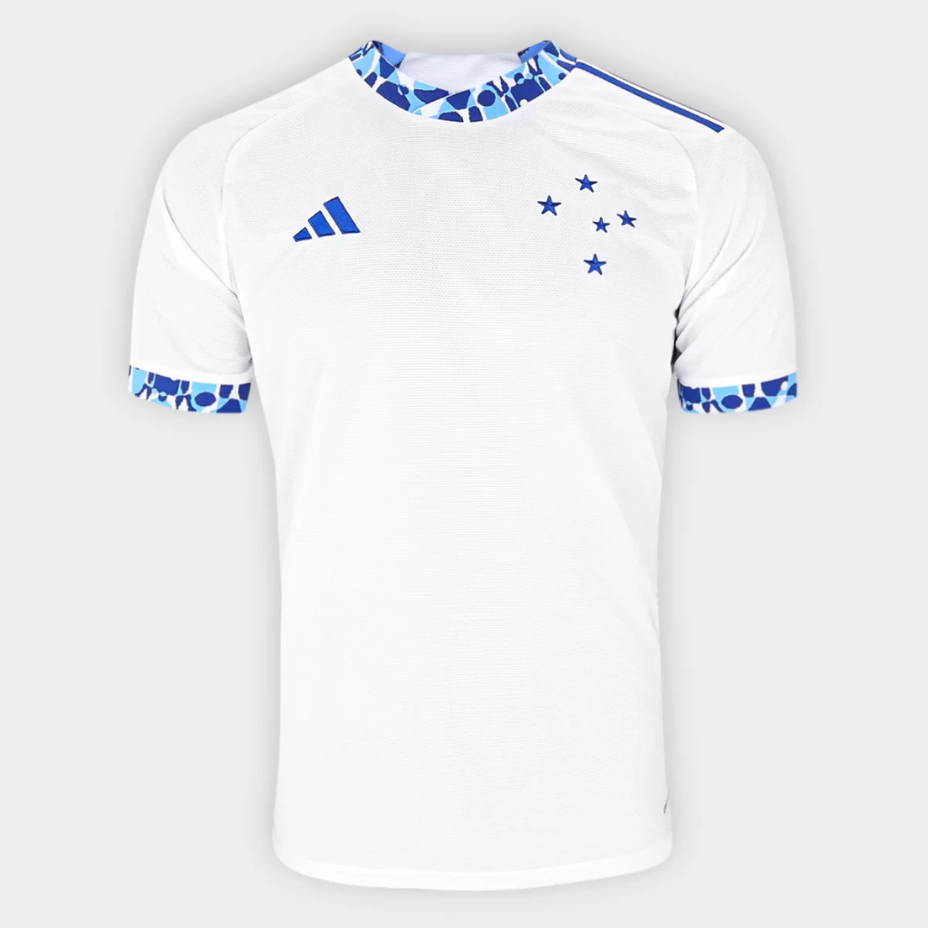 Camiseta Cruzeiro Branca Torcedor 2024\25 | Masculina Todos Tamanhos | Envio Imediato