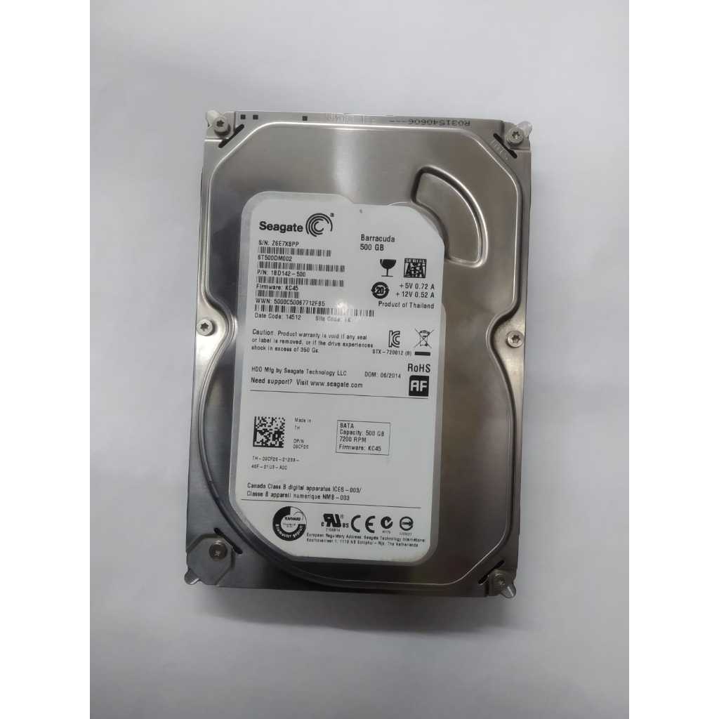 HD BARRACUDA 500 GB SEAGATE | Shopee Brasil
