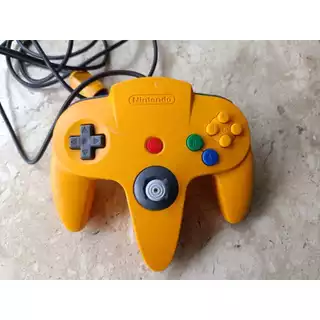 Controle Nintendo 64 Amarelo Original