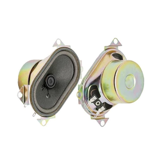 par alto falante 16 ohms 10 w full range 5,8 x 9,2 cm 2 " x 3,1/2"com aba 2 peças