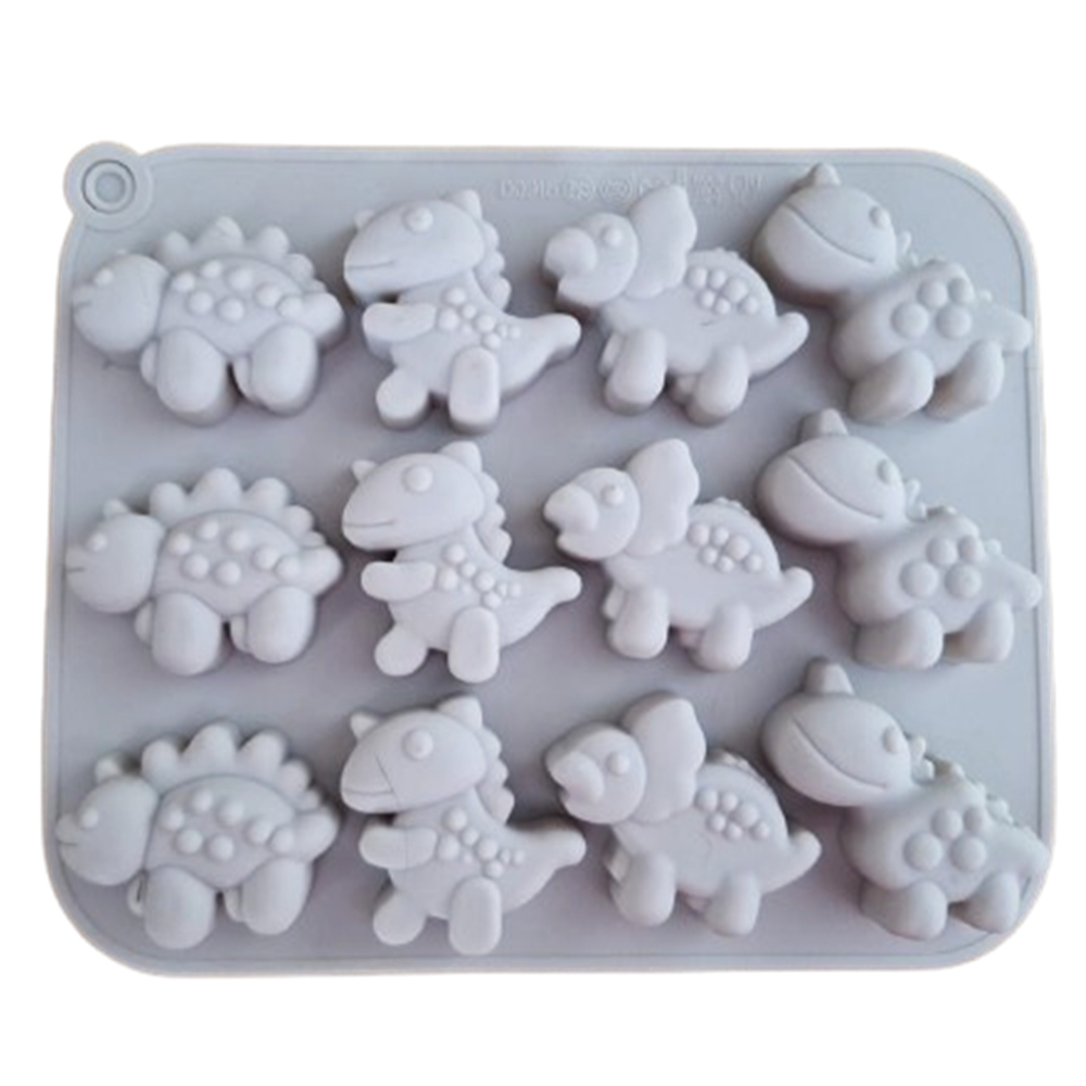 Forma de Silicone Multiuso Modelo Dinossauro