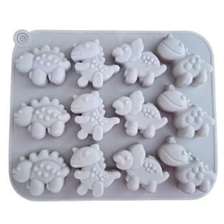 Forma de Silicone Multiuso Modelo Dinossauro