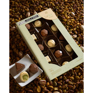 Mini show lanut pistache 108g Chocolate Cacau Show em Oferta na Shopee