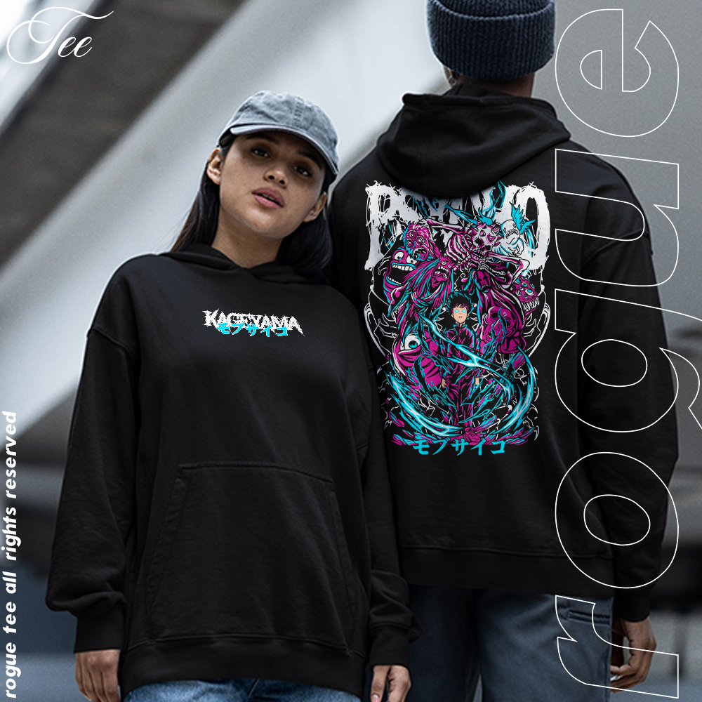 Moletom Canguru Blusa De Frio Shigeo Kageyama Mob Psycho 100 Esper Anime Unissex