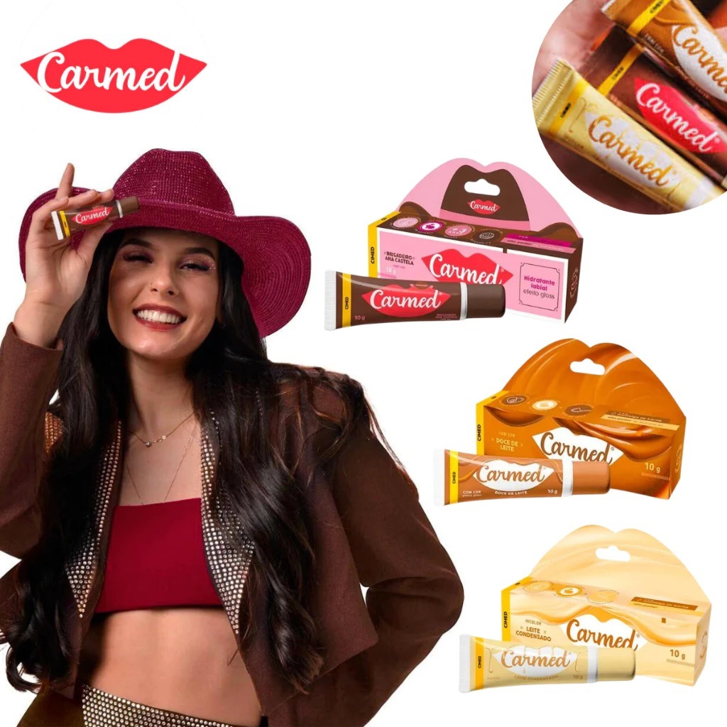 Carmed Ana Castela Doce de Leite Hidratante Labial 10g