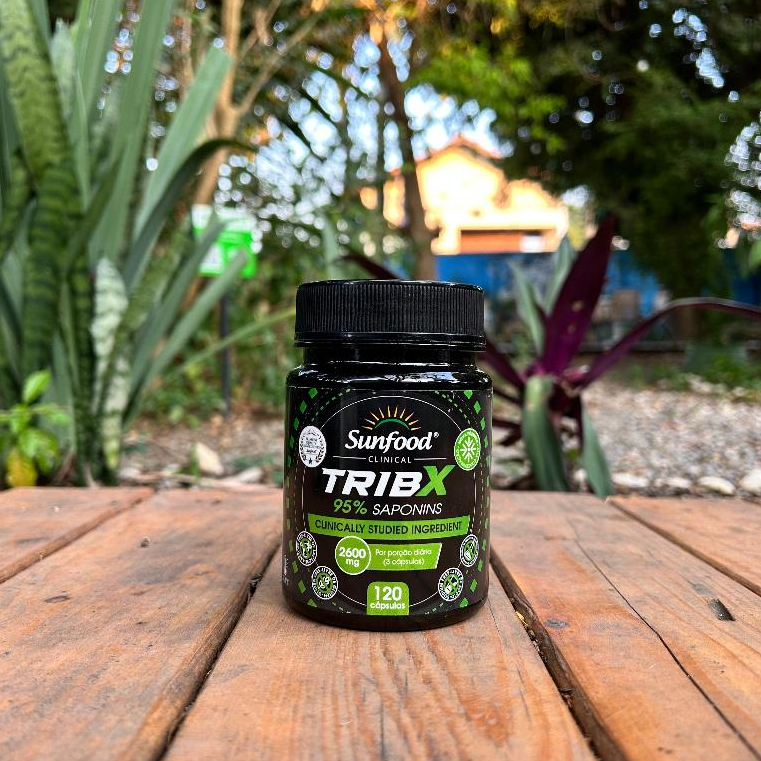 Tribx 95% Saponins 2600mg 120 Cápsulas Sunfood