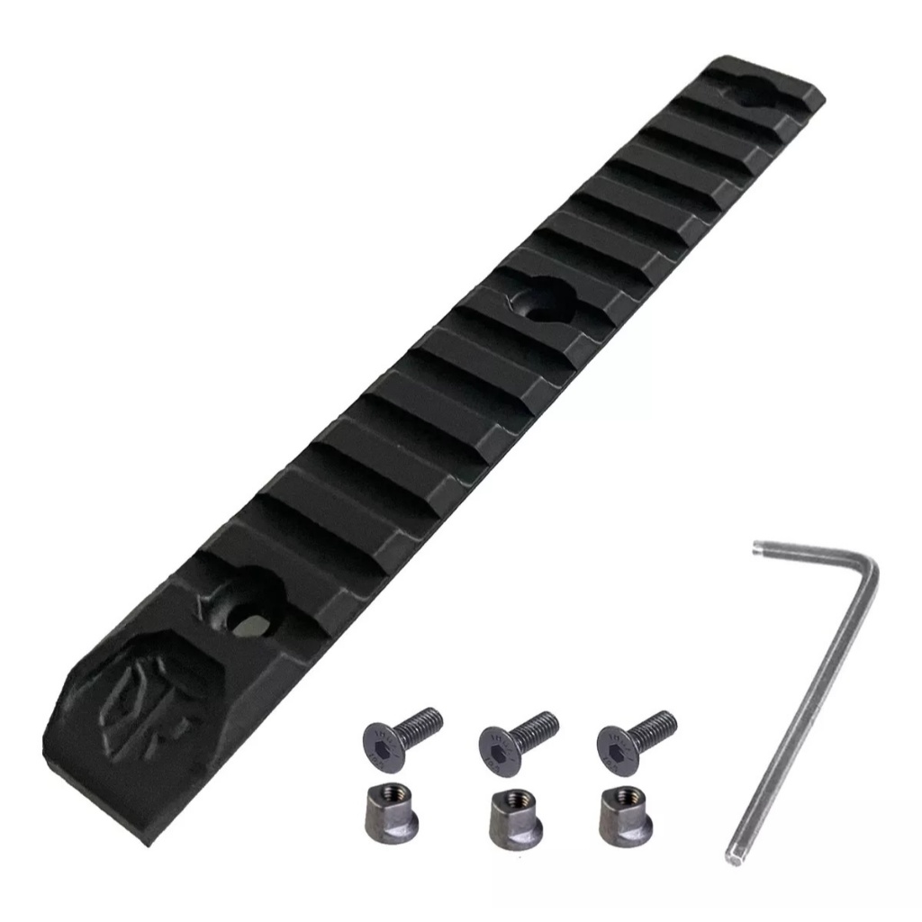 Trilho 22mm Picatinny 13 Slots Para Equipamento Keymod