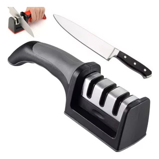 Amolador Afiador De Facas Adaga Tesouras 3 Em 1 Profissional Envio Imediato em Oferta na Shopee