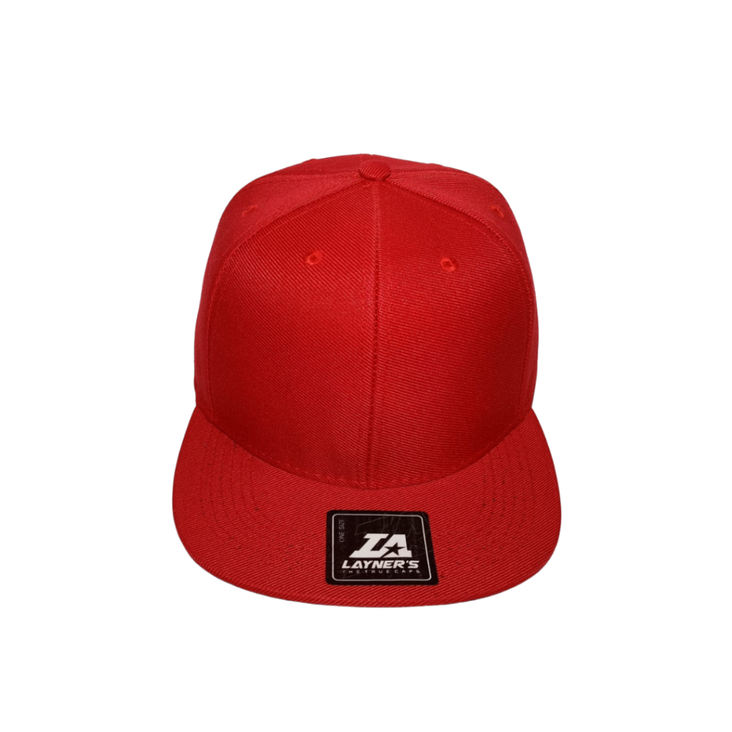 Boné Liso ABA Reta Layners Vermelho | Shopee Brasil